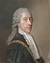 Portrait of Count Wenzel Anton Kaunitz 1762 By Jean-Etienne Liotard