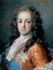 Louis XV of France 1720 By Rosalba Carriera
