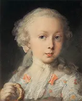 Young Lady of the Le Blond Family 1730 By Rosalba Carriera