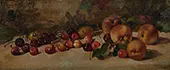 Featuring Fruits in Cluding Peaches and Cherries By Giovanni Segantini