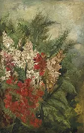 Lilien By Giovanni Segantini