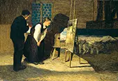 My Models 1888 By Giovanni Segantini