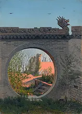 A Garden Gate in Chuguchak 1869 By Vasily Vereshchagin
