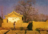 Chinese House 1869 By Vasily Vereshchagin