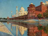 The Taj Mahal Evening By Vasily Vereshchagin