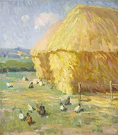 Haystacks By Helen Galloway McNicoll