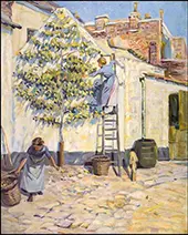 Picking Fruit By Helen Galloway McNicoll