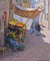 The Fruit Vendor By Helen Galloway McNicoll