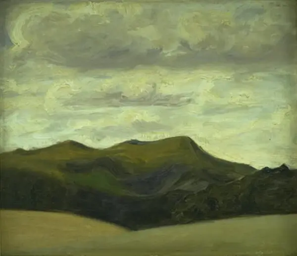 Landscape near Skorping Jutland By Harald Giersing