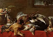 Still Life of Game By Frans Snyders