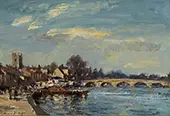 The Thames at Henley By Edward Seago