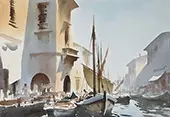 Summer Morning Chioggia By Edward Seago