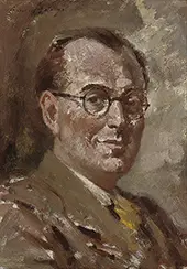 Portrait of Cyril Fletcher By Edward Seago
