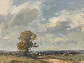 Norfolk Landscape May 1957 By Edward Seago