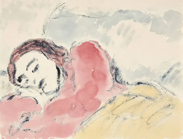 Sleeping Girl By Harald Giersing