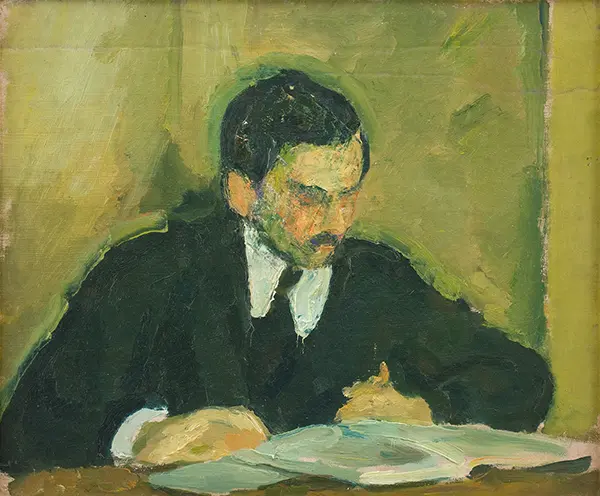 The Painter Ernst Goldschmidt By Harald Giersing