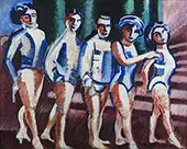 Variety Act at the Music Hall 1924 By Harald Giersing