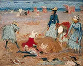 Boulogne Sands By Philip Wilson Steer