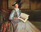 A Wistful Glance By Philip Wilson Steer