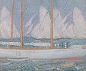 A Procession of Yachts By Philip Wilson Steer