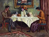 The Breakfast Table 1918 By Roger Fry
