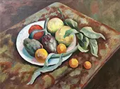 Still Life with Fruit 1920 By Roger Fry