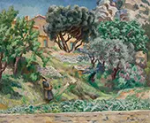 Provencal Landscape 1927 By Roger Fry