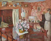 Interior at Bo Peep House c1919 By Roger Fry