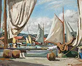 Harbour St Tropez By Roger Fry