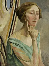 Edith Sitwell By Roger Fry