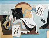 La Colombe Poignardee 1927 By Louis Marcoussis