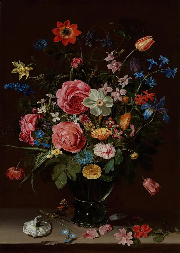 Bouquet of Flowers ca1612 By Clara Peeters