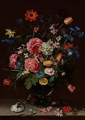 Bouquet of Flowers ca1612 By Clara Peeters
