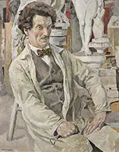 Portrait of Carl Eldh By Carl Wilhelmson