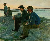 On the Rocks Fiskebackskil By Carl Wilhelmson