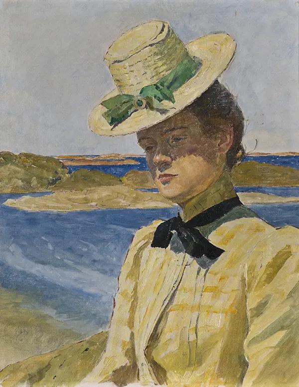 Miss Agnes Cleve By Carl Wilhelmson