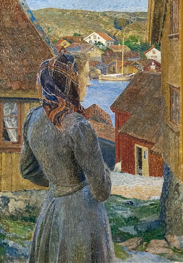Eventide Bohusian 1903 By Carl Wilhelmson