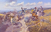 A Tight Dally and a Loose Latigo By Charles M Russell