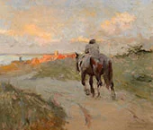 Man on Horseback By Frederick Hall