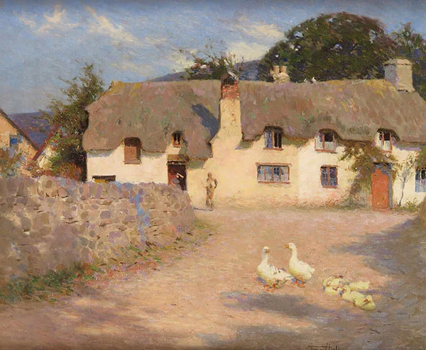 Sunny Morn Bossington By Frederick Hall
