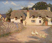 Sunny Morn Bossington By Frederick Hall