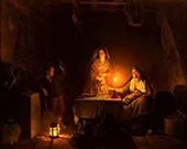 By Candlelight 1842 By Petrus van Schendel