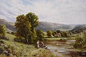 Landscape of the River Severn 1900 By Robert John Hammond