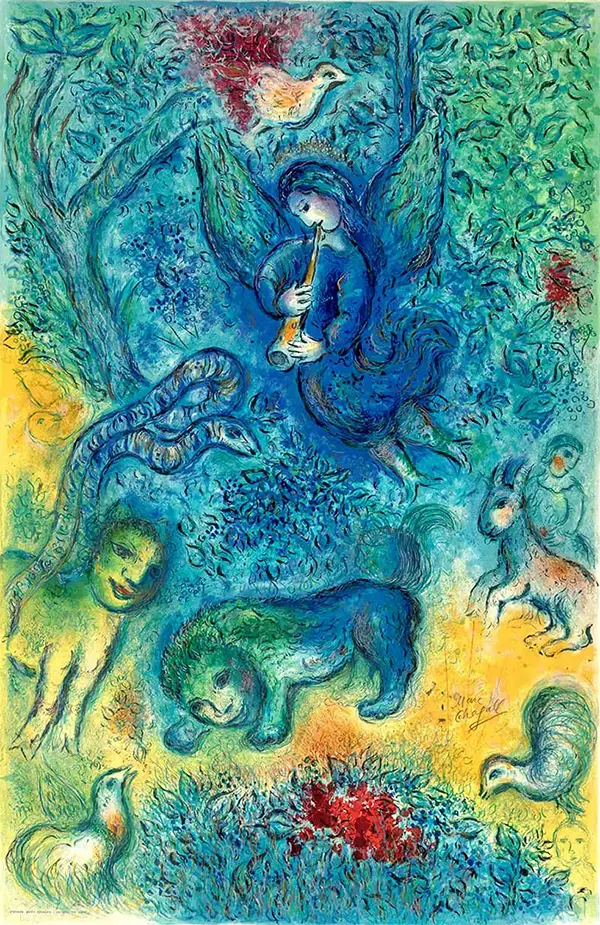 The Magic Flute By Marc Chagall