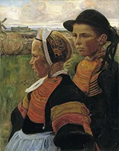 Brother and Sister Penmarch 1901 By Elizabeth Nourse