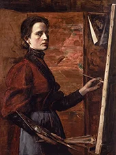Self Portrait By Elizabeth Nourse
