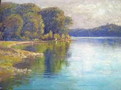 Tranquil Pond By Elizabeth Rockefeller Strong
