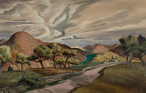 French Landscape By Georg Pauli