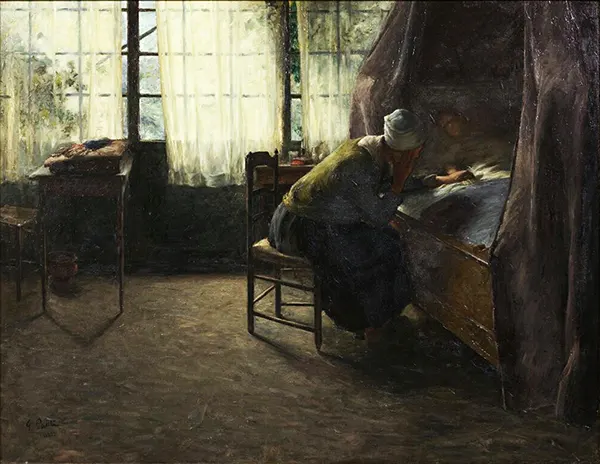 At the Beside By Georg Pauli