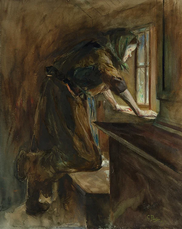 Mother Misery 1891 By Georg Pauli